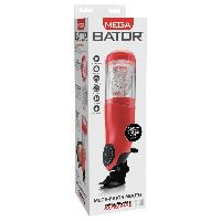 Masturbateurs PET Masturbateur Mega-Bator Mouth Red-Clear