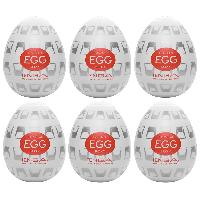 Masturbateurs Tenga Egg Boxy Lot de 6