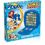 Match Sonic the Hedgehog - Jeu de société - WINNING MOVES - Jeu d'observation et de tactique avec les personnages du Jeu vidéo Sonic