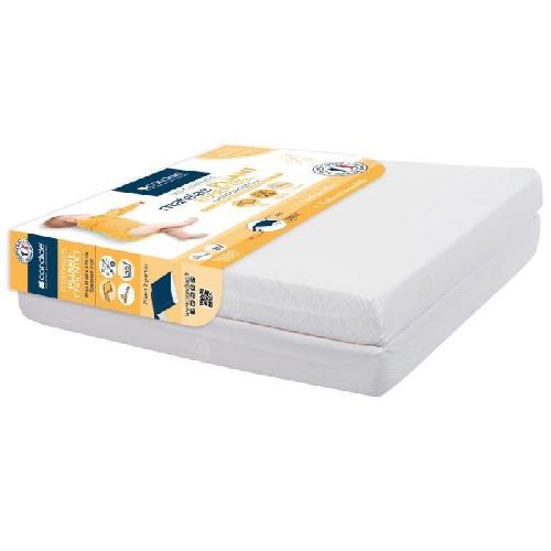 Matelas Bebe Matelas Bébé Pliant 2 Parties 60x120x7cm Essentiel Fabriqué En France - Garantie 5 ans