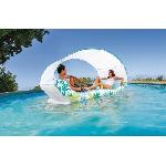 Matelas gonflable de piscine Intex Lounge Hamac Tropical