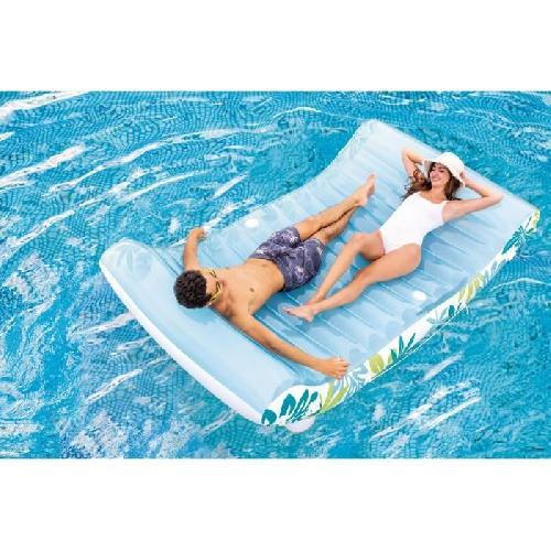 Fauteuil - Chaise Longue - Matelas Gonflable Piscine Matelas gonflable de piscine Intex Lounge Hamac Tropical