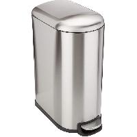 Materiel D'entretien KITCHEN MOVE Fuller Poubelle de cuisine étroite a pédale - Acier - 40L