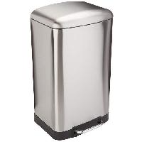 Materiel D'entretien KITCHEN MOVE Poubelle a pédale GREENWICH - 40L - Inox avec seau