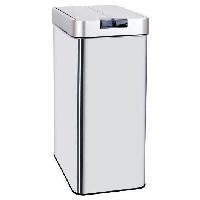 Materiel D'entretien KITCHEN MOVE Poubelle automatique SILVERLAKE - 60L - Inox avec cerclage