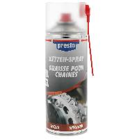 Materiel - Produit D'entretien Lubrifiant Pour Chaine Moto Velo 400ml Presto