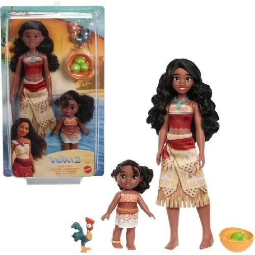 Poupee MATTEL Disney Vaiana 2 - Coffret des 2 soeurs - poupée du film Vaiana 2 JBT66