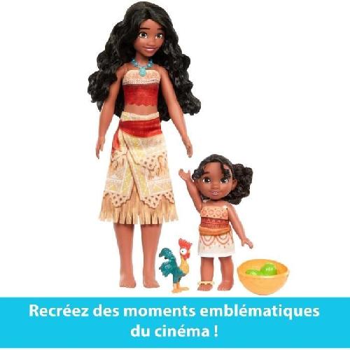 Poupee MATTEL Disney Vaiana 2 - Coffret des 2 soeurs - poupée du film Vaiana 2 JBT66