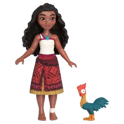 Poupee MATTEL Disney Vaiana 2 - La pirogue de Vaiana + 1 poupée Vaiana + HeiHei le poulet JBT78