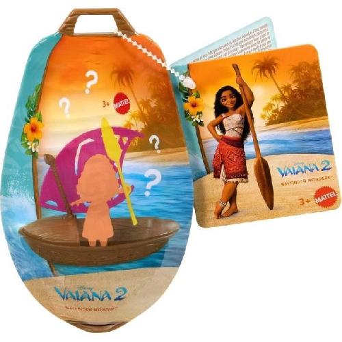 Poupee MATTEL Disney Vaiana 2 Pirogue et ses 3 surprises JBT68