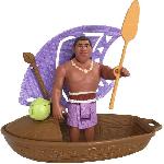 Poupee MATTEL Disney Vaiana 2 Pirogue et ses 3 surprises JBT68