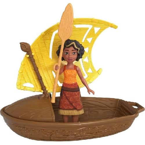 Poupee MATTEL Disney Vaiana 2 Pirogue et ses 3 surprises JBT68