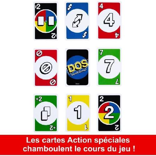 Jeu De Societe - Jeu De Plateau Mattel Games - DOS-Seconde Édition - Jeu de cartes