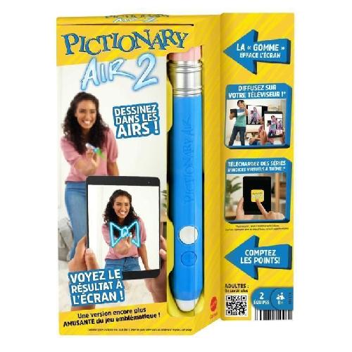 Jeu De Societe - Jeu De Plateau Mattel Games - Pictionary Air 2-Jeu pour enfants. adultes. famille HNT74