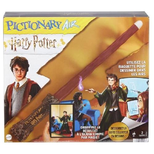 Jeu De Societe - Jeu De Plateau Mattel Games - Pictionary Air Harry Potter - Jeu d'ambiance et de dessin pour toute la famille - Des 8 ans