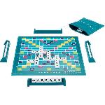 Jeu De Societe - Jeu De Plateau Mattel Games - Scrabble-Jeu de société familial classique avec 2 modes de jeu HWD44