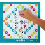 Jeu De Societe - Jeu De Plateau Mattel Games - Scrabble-Jeu de société familial classique avec 2 modes de jeu HWD44