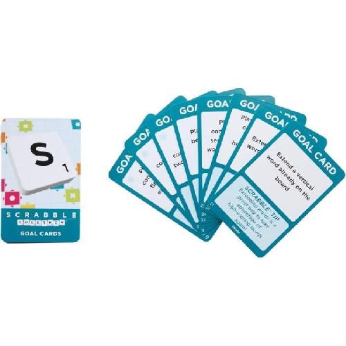 Jeu De Societe - Jeu De Plateau Mattel Games - Scrabble-Jeu de société familial classique avec 2 modes de jeu HWD44