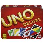 Mattel Games - Uno Deluxe - Jeu de Cartes Famille - 7 ans et + K0888