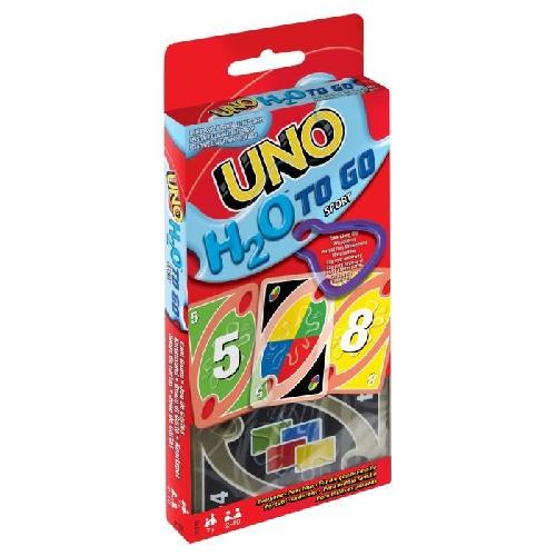 Carte De Jeu - Porte-carte De Jeu -cahier Range-carte De Jeu Mattel Games - UNO H20 TO GO - Uno Sport Jeu De Cartes - Jeu De Cartes Famille - 7 Ans Et + - P1703 - Jeux de cartes mattel uno P170