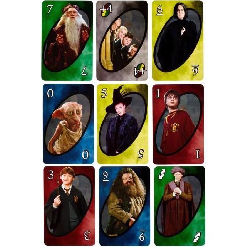 Carte De Jeu - Porte-carte De Jeu -cahier Range-carte De Jeu Mattel Games - UNO Harry Potter - Jeu de Société - 7 ans et + FNC42