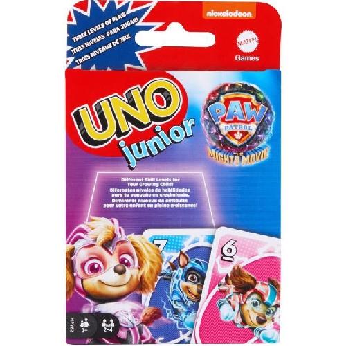 Jeu De Societe - Jeu De Plateau Mattel Games - Uno Junior-Pat' Patrouille : La Super Patrouille-Jeu de cartes HPY62