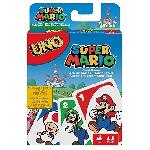 Jeu De Societe - Jeu De Plateau Mattel Games - Uno Super Mario Bros - Jeu de Cartes - Des 7 ans DRD00