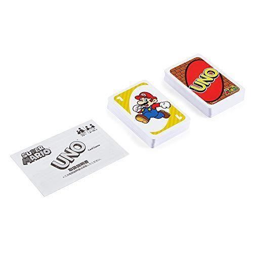 Jeu De Societe - Jeu De Plateau Mattel Games - Uno Super Mario Bros - Jeu de Cartes - Des 7 ans DRD00