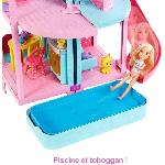 Maison - Accessoire Maison Poupee MATTEL L'incroyable Maison de Chelsea et ses animaux Barbie. 50 cm