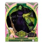 Poupee Mattel-Wicked-Poupée Elphaba avec cheveux tressés et multiples poses - Wicked - HXY38