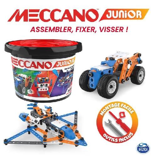 Kit Modelisme A Construire Meccano Junior - Baril 150 pieces