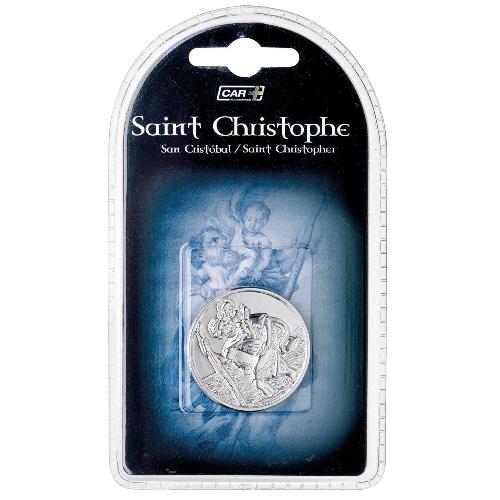 Stickers 3D Medaille Saint Christophe Ronde