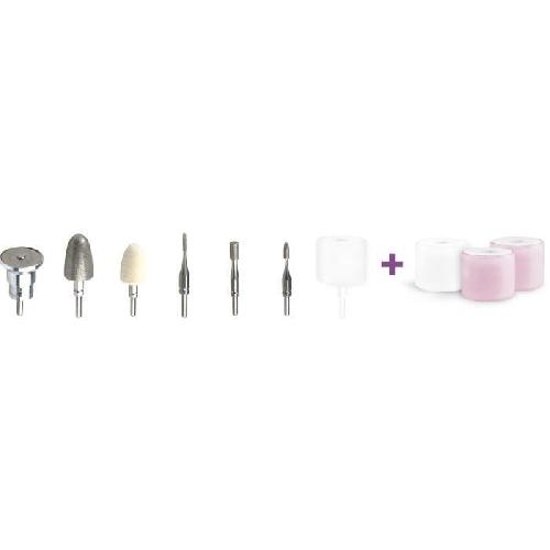 Set Manucure-pedicure MEDISANA - MP 840 - Appareil pour manucure et pedicure - 3 niveaux de vitesse