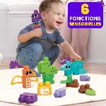 Jeu D'assemblage - Jeu De Construction - Jeu De Manipulation MEGA Bloks - Coffret Dinosaures - Jouet de construction - 1 an et + HKN43