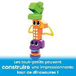 Jeu D'assemblage - Jeu De Construction - Jeu De Manipulation MEGA Bloks - Coffret Dinosaures - Jouet de construction - 1 an et + HKN43