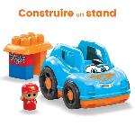 Jeu D'assemblage - Jeu De Construction - Jeu De Manipulation MEGA Bloks - Voiture de course - Jouet de construction - 1 an et + HKN41