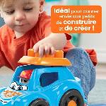 Jeu D'assemblage - Jeu De Construction - Jeu De Manipulation MEGA Bloks - Voiture de course - Jouet de construction - 1 an et + HKN41