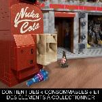 Jeu D'assemblage - Jeu De Construction - Jeu De Manipulation MEGA Coffret Relais Routier Red Rocket Fallout. 824 éléments. 2 Personnages articulés et Accessoires HXT00