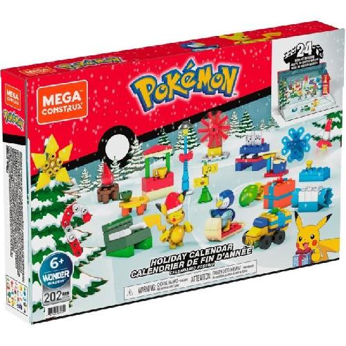 Jeu D'assemblage - Jeu De Construction - Jeu De Manipulation Mega Construx - Pokémon - Calendrier de l'Avent et jeu de construction GYG99