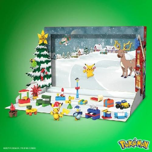 Jeu D'assemblage - Jeu De Construction - Jeu De Manipulation Mega Construx - Pokémon - Calendrier de l'Avent et jeu de construction GYG99