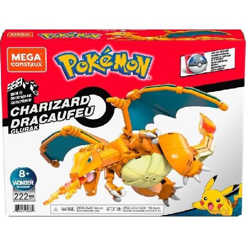 Jeu D'assemblage - Jeu De Construction - Jeu De Manipulation Mega Construx - Pokemon Dacaufeu a construire - Briques de construction - Des 8 ans GWY77