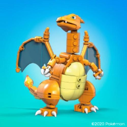 Jeu D'assemblage - Jeu De Construction - Jeu De Manipulation Mega Construx - Pokémon - Dracaufeu - jouet de construction - 8 ans et +