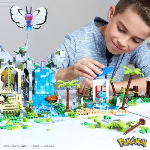 Vehicule - Engin Terrestre  A Construire Mega Construx - Pokémon - Expédition dans la Jungle - jouet de construction - 7 ans et +