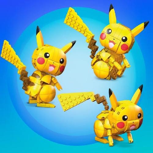 Jeu D'assemblage - Jeu De Construction - Jeu De Manipulation Mega Construx - Pokémon - Pikachu - jouet de construction - 7 ans et +