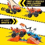 Vehicule - Engin Terrestre  A Construire MEGA Hot Wheels - Parcours Tiger Shark Chocs et Fracas - Jouet de construction - 5 ans et + HKF88