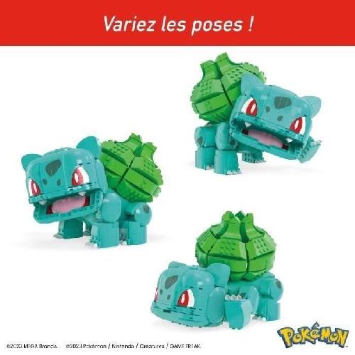 Jeu D'assemblage - Jeu De Construction - Jeu De Manipulation MEGA-Pokémon-Bulbizarre Géant. 1 figurine articulée (355 pcs) HNT96