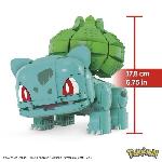 Jeu D'assemblage - Jeu De Construction - Jeu De Manipulation MEGA-Pokémon-Bulbizarre Géant. 1 figurine articulée (355 pcs) HNT96