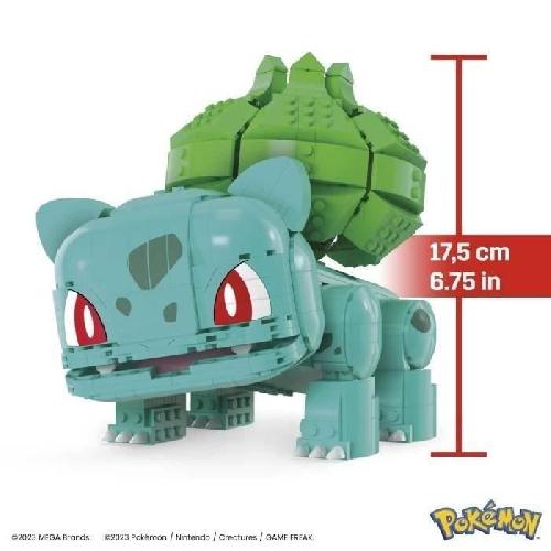 Jeu D'assemblage - Jeu De Construction - Jeu De Manipulation MEGA-Pokémon-Bulbizarre Géant. 1 figurine articulée (355 pcs) HNT96