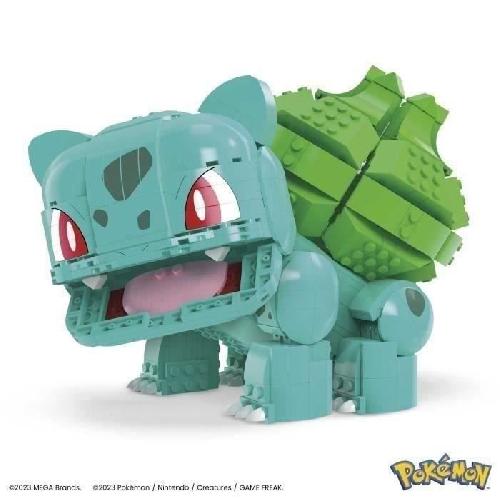 Jeu D'assemblage - Jeu De Construction - Jeu De Manipulation MEGA-Pokémon-Bulbizarre Géant. 1 figurine articulée (355 pcs) HNT96