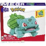 Jeu D'assemblage - Jeu De Construction - Jeu De Manipulation MEGA-Pokémon-Bulbizarre Géant. 1 figurine articulée (355 pcs) HNT96